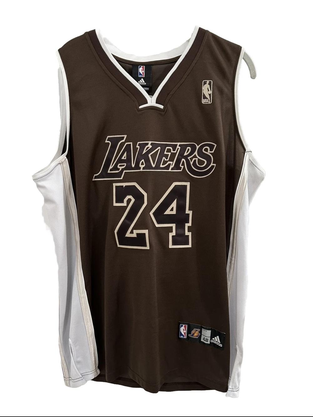 Rare Los Angeles Lakers Kobe Bryant #24 special edition Adidas jersey
